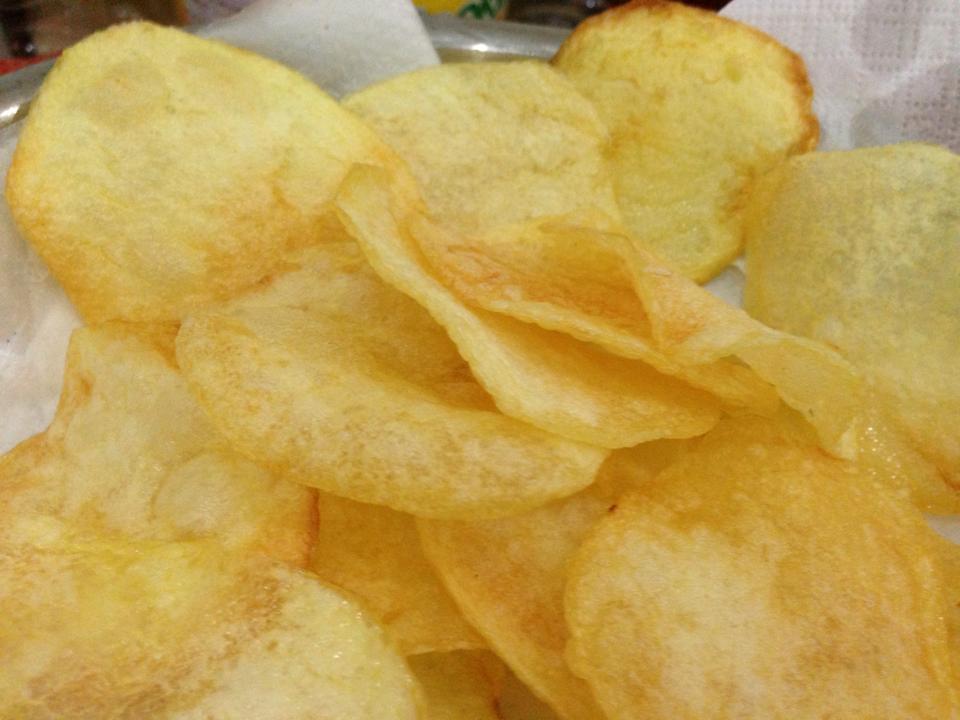 Bim Bim khoai tây chiên gây ung thư