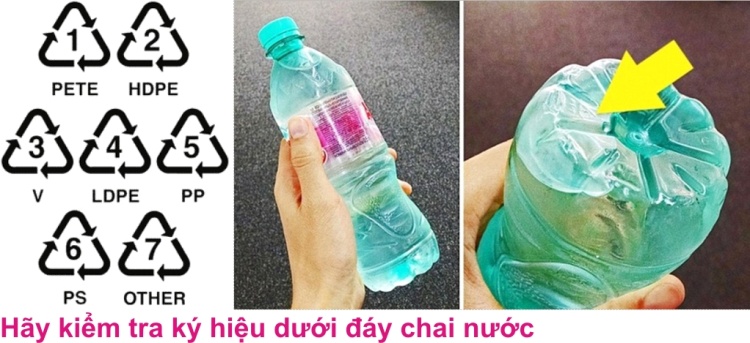 99% mọi người chưa biết điều này ở dưới đáy chai nhựa.