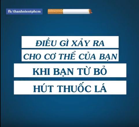 Điều gì xảy ra với cơ thể khi bạn từ bỏ thuốc lá