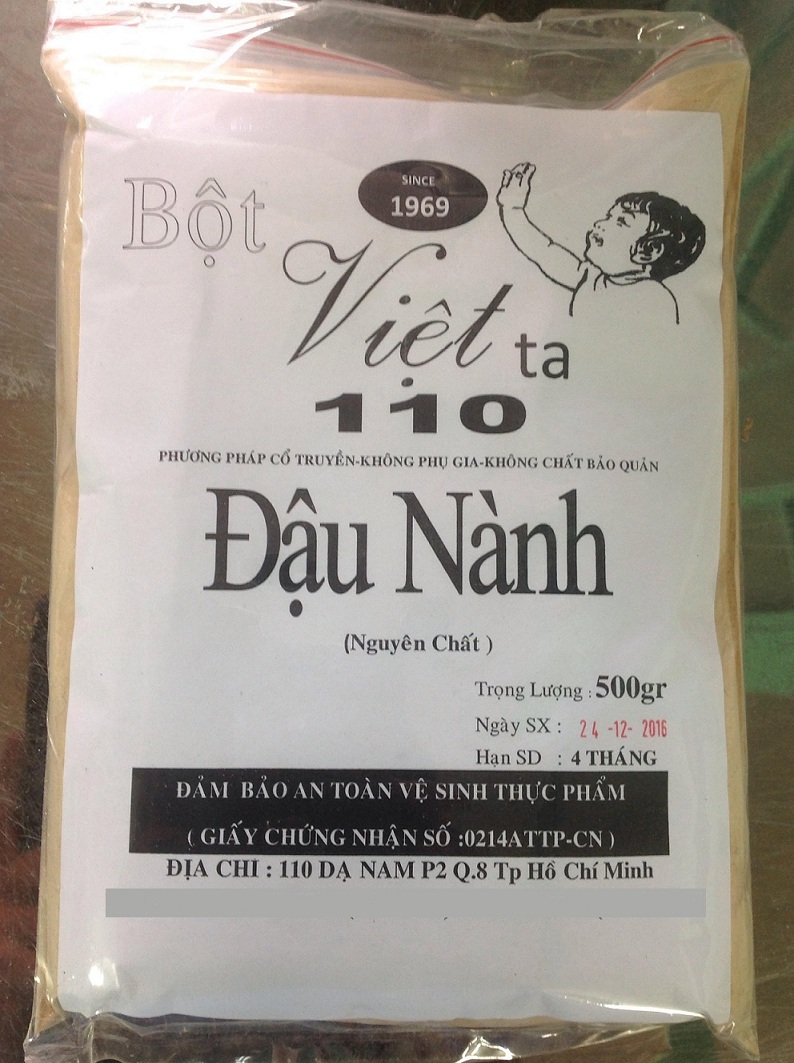 Bột Đậu Nành (65.000 VND/500g)