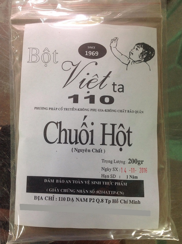 Bột Chuối Hột (80.000 VND/200g)