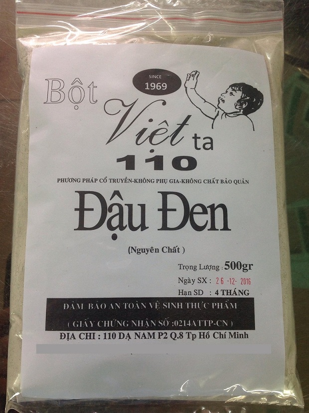 dinhduonghoc.com - bột đậu đen việt ta 110